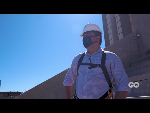 Começamos o segundo andar das arquibancadas | GO TV