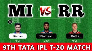 mi vs rr dream11 prediction, mi vs rr ipl 2022, mumbai indians vs rajasthan ro dream11 team,mi vs rr