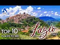 Lazio, Italy: Top 10 Places and Things to See | 4K Travel Guide
