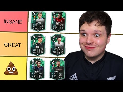 RANKING EVERY SHAPESHIFTER ON FIFA 22! | Shapeshifter Team 1 Tier List...
