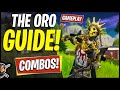 The ORO Guide in Fortnite! Combos + Gameplay! Free Wrap and Harvesting Tool!