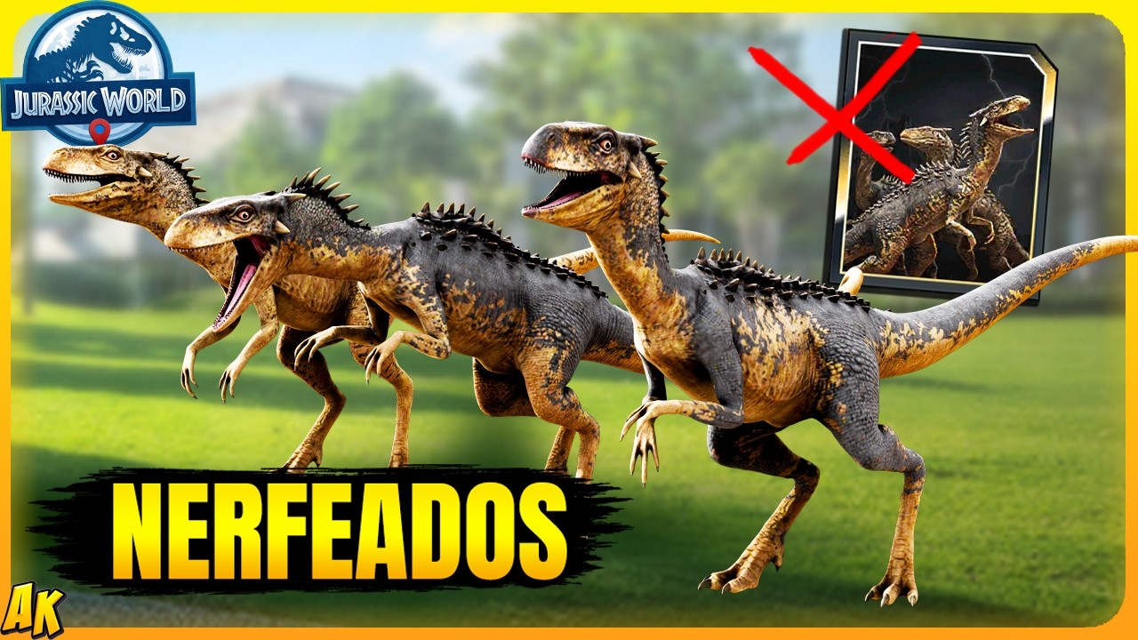COELOCEPHALUS NERFEADOS, EVENTO MALÍSIMO! Jurassic World Alive