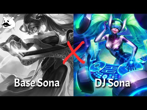 How is DJ Sona DIFFERENT? | Skin Comparison