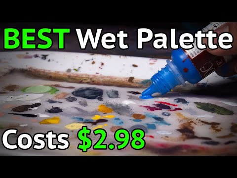 The World's BEST Wet Palette Costs $2.98