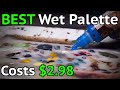 The World S BEST Wet Palette Costs 2 98