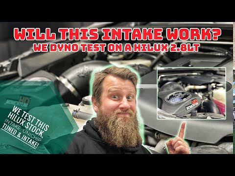 Powerful 2.8lt Hilux! We fit a AFE intake to a 2.8lt diesel Hilux, we didn’t expect those results!