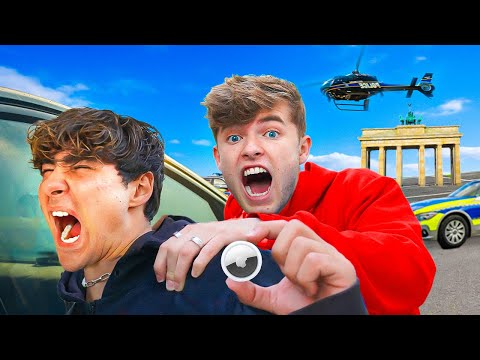 Extrem AIRTAG FANGEN in Berlin😳 (mit Alpay)