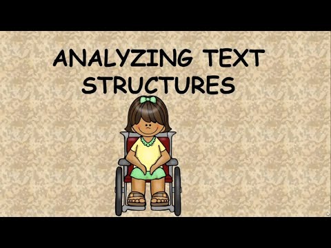 Reading Comprehension Strategies - Analyzing Text Structures