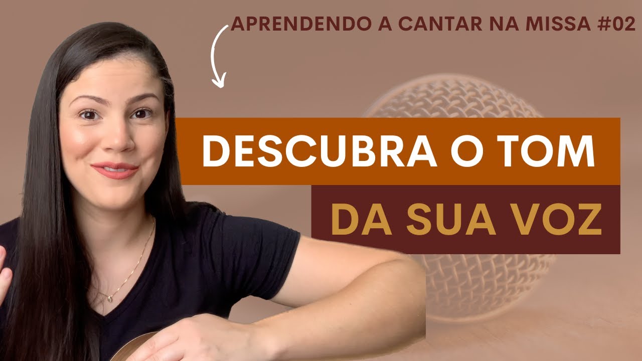 Como saber o TOM da minha VOZ e CANTAR AFINADO?