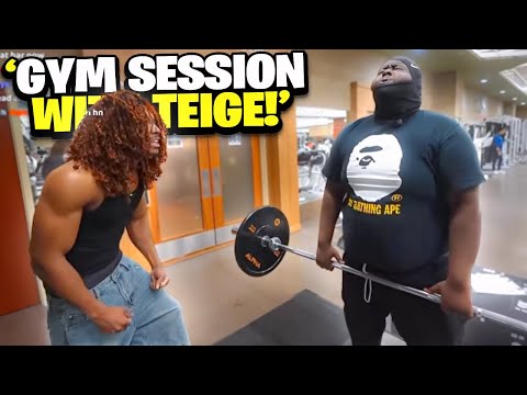 Teige Takes J Boolin To The Gym