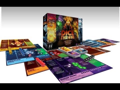 [쉽고자세히]1:1대전게임 다이스 쓰론 룰설명 -63-[초고화질]