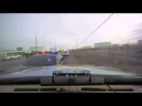 pilotcar.tv™ - IN State Trooper Backs Into Pilot Car J&S Pilot Car Service