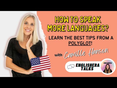 How to Speak 4 LANGUAGES? Learn the BEST TIPS from @LearnEnglishwithCamille  || ENGLISHERA TALKS