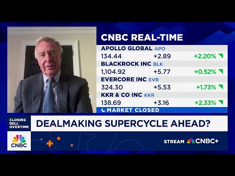 Huge backlog of companies waiting to be sold: Evercore's Schlosstein on dealmaking activity uptick