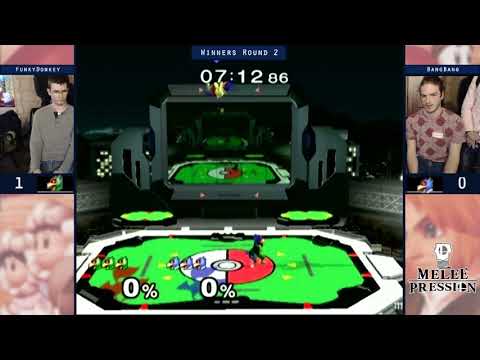 Super Melee Pression - BangBang (Falco) vs. FunkyDonkey (Falco) - Winners Round 2