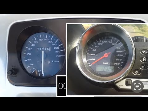 ‘90 Honda CBR1000F Swiss model (74kW) vs. ‘04 Suzuki Bandit 1200S (72kW) acceleration