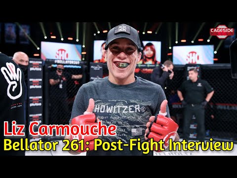 Bellator 261: Liz Carmouche discusses win, stopping an undefeated fighter, title shot and more