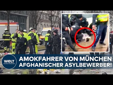 MÜNCHEN: Anschlag! Afghane rast mit Auto in Verdi-Demo! Mindestens 28 Verletzte! Täter festgenommen!