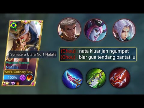 SIDE LANE NATALIA CARRYING THE GAME | Top Global Natalia Gameplay - MLBB