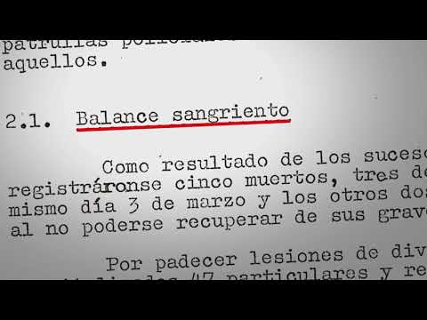 VITORIA MARZO DE 1976 I Balance sangriento