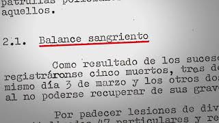 VITORIA MARZO DE 1976 I Balance sangriento