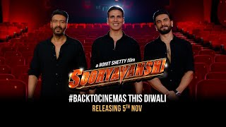 Sooryavanshi | #BackToCinemas This Diwali | 5th Nov | Akshay, Ajay, Ranveer, Katrina | Rohit Shetty