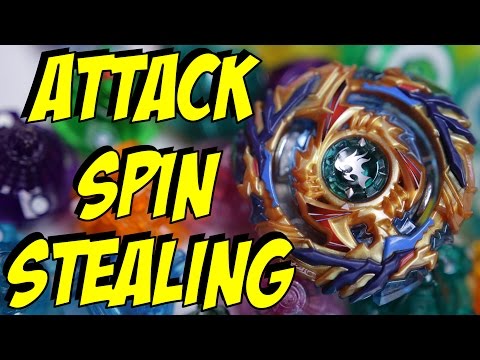 ATTACKING COMBOS SPIN STEALING CHALLENGE! | Drain Fafnir Beyblade Burst