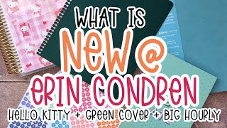 What’s NEW at Erin Condren?! Hello Kitty, Vegan Leather & the BIG Hourly!