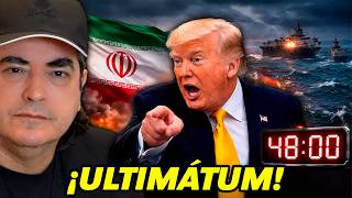 Trump da 48 horas a Irán para reabrir Ormuz