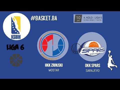 LIVE ◘ HKK Zrinjski vs OKK Spars ◘ 4 KOLO - LIGA 6 ◘ 2018/2019