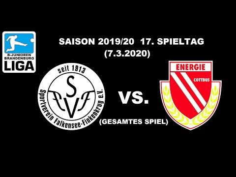 Saison 2019/20 17.Spieltag BRB-Liga B-Junioren SV Falkensee Finkenkrug vs. Energie Cottbus II