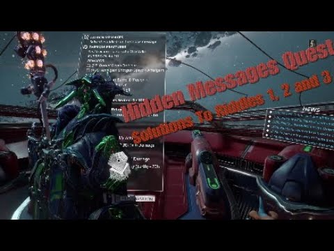 Warframe Hidden Messages Quest - Riddle Solutions - Riddles 1, 2 and 3!