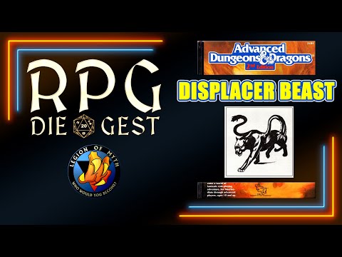 [#13-1.2] - How to use the DISPLACER BEAST in Advanced Dungeons & Dragons