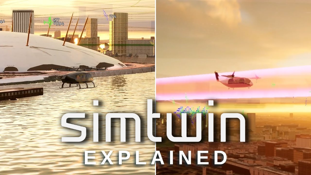 SIMTwin, the First Aviation UAM/AAM Simulation as a Service Platform