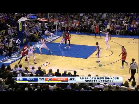 Russell Westbrook's record triple double in 20 minutes vs 76ers | Full Highlights| 4 Mar 2014
