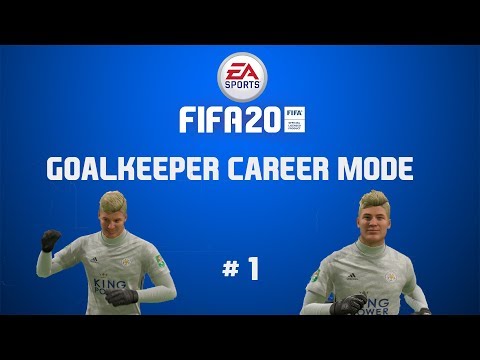 FIFA 20 GOALKEEPER CAREER MODE #1 MY SLIDER SETTINGS