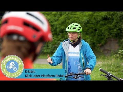 mountainbike-ruhrgebiet erklärt: Klick- oder Plattformpedal