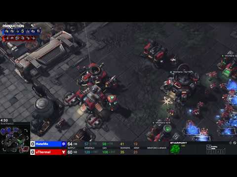 WCS Valencia | HateMe vs uThermal | ZvT | Game 1 | Starcraft II