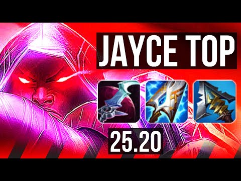JAYCE vs AATROX (TOP) | 9 solo kills, 10/2/2 | EUW Master | 25.20