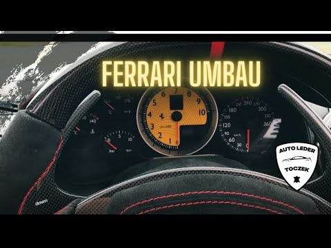 Unglaublich! So sieht ein restaurierter Ferrari F430 Innenraum aus von Auto-Leder.de