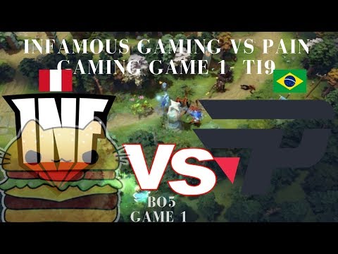INFAMOUS GAMING VS PAIN GAMING BO5 GAME 1 CLOSSED QUALIFIER