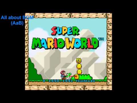 슈퍼마리오 월드 BGM - 무적 // Super mario world BGM - Invincible