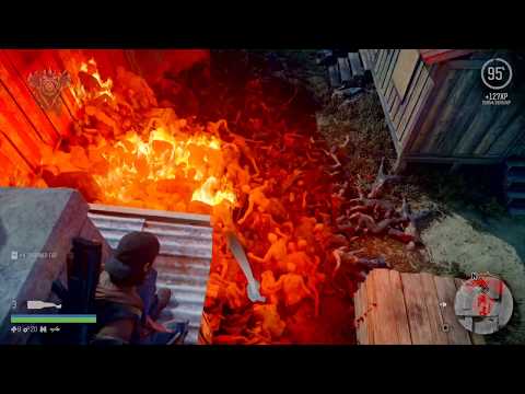 DAYS GONE - OLD SAW MILL HORDE ( EASY & LAZY WAY )