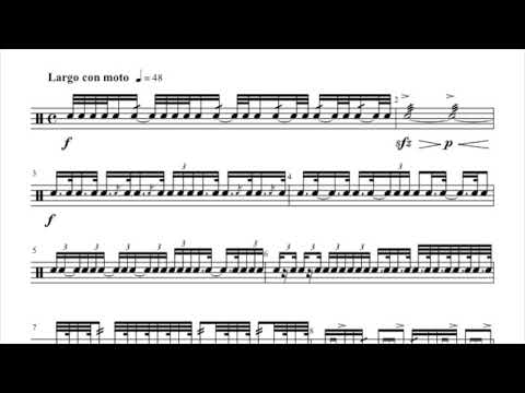 Cirone 42 - Snare Drum Etude Excerpt