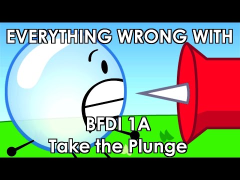 Everything wrong with BFDI 1A : take the plunge