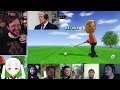 US Presidents Play Wii Sports Golf REACTION MASH UP 1984