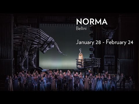 Bellini's NORMA at Lyric Opera of Chicago. Onstage Now through February 24