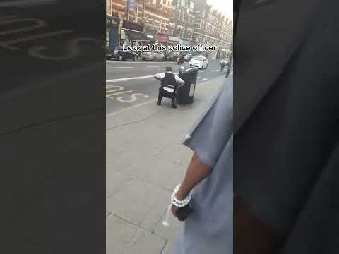 Police Officer Fails to Lay Spike Strip || ViralHog