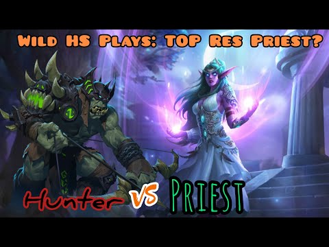 Hearthstone TOP Plays: Unbeatable Priest vs Hunter