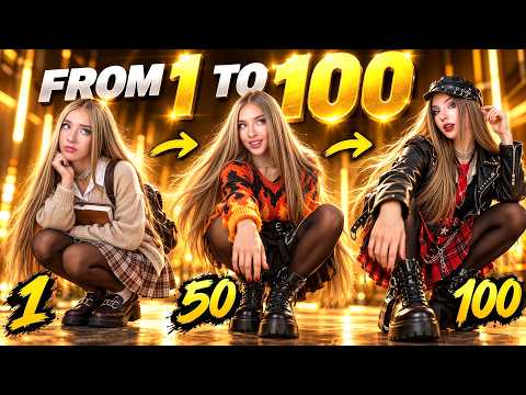 My Makeover From 1 to 100! I Betray Everyone For My Crush